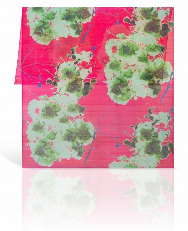 Палантин Женский SN-FL.ABSTRACT/GREEN.LIME